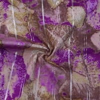 قطن زري نقشة هندسية فاخرة