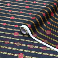 قطن جاكار بنقشة سلاسل