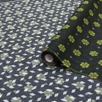 قماش بوال نقشة زهور منقطة