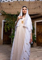 ثوب النشل النجدي نسائي ( ابيض )