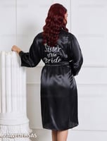 روب عروس ( اسود)