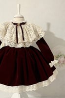 فستان فكتوري مخمل فلفيت