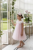 فستان تول بقصه امبريلا كت من ٣ الى ٧ سنوات