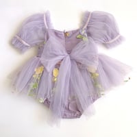 فستان اللافندر للمواليد