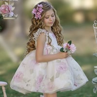 فستان بوكيه الورد الانيق