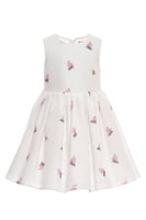 فستان مورد + جاكيت من ٣ ل ٧ سنوات