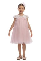 فستان تول بقصه امبريلا كت من ٣ الى ٧ سنوات