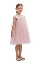 فستان تول بقصه امبريلا كت من ٣ الى ٧ سنوات