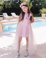 فستان مناسبات باطراف تل