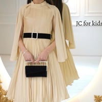 فستان كسر كلاسي + شنطه + حزام