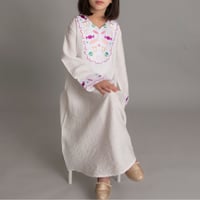 كاندي جلابية | أبيض| من عمر سنة الى 10 سنين