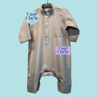 ثوب بربتوز بني فاتح صيفي