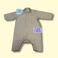 ثوب بربتوز بني فاتح صيفي