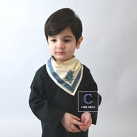 شماغ شتوي أصفر و أخضر | مريلة