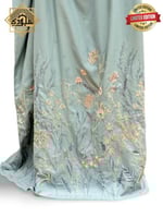 شرشف صلاة لف مطرز فاخر ( رمادي )