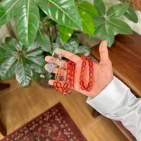 مسباح زعفراني صندوقي برتقالي كبير