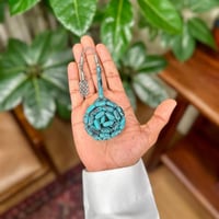 مسباح فاتوران تركواز فاتح صنوبري