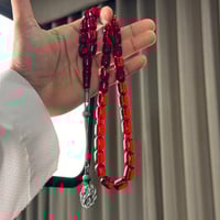 مسباح زعفراني أحمر برميلي