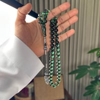 مسباح زعفراني أخضر اسطنبولي