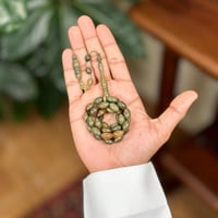 مسباح خشب بلسنك بيض حمام