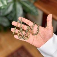 مسباح خشب بلسنك بيض حمام