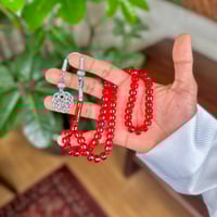 مسباح زعفراني تفاحي أحمر