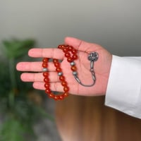 مسباح حجر العقيق الأحمر