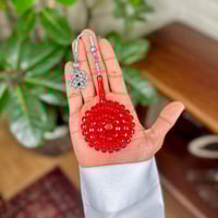 مسباح زعفراني تفاحي أحمر