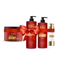 شامبو وبلسم وسيرم وماسك إيلا كير بتركيبته زيت اللو...