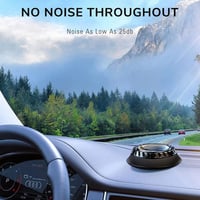 فواحة للسيارة بالطاقة الشمسية مع 2 معطر | ألفا ستو...