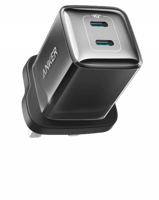 شاحن جداري انكر 521 نانو برو usb-c اسود 40 واط | ش...