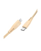 كيبل راف باور USB-C إلى لايتنينق 30 سم - ذهبي