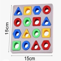 لعبة تحدي مطابقة الاشكال الهندسية