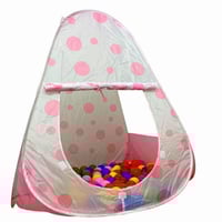 خيمة اطفال بناتي مع 100حبة من الكور الملونة صناعة...