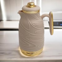 ترمس ايمي - شاي وقهوة 1 لتر بيج وذهبي