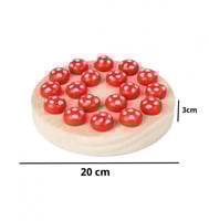 لعبة الذاكرة الخشبية لعبة تعليمية