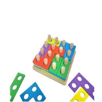 لعبة تركيب الاشكال الخشبية مونتيسوري