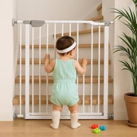 حاجز درج امان للاطفال العرض العرض 76 سم ويتمدد الى...