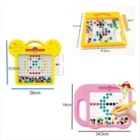 لعبة لوح رسم مغناطيسي مع قلم مغناطيس للأطفال من ال...