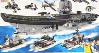 لعبة مكعبات ليغو سفينة حربية 751 قطعة