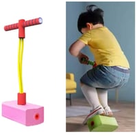 نطيطة المرح عصا القفز لعبة رياضية الحجم الوسط