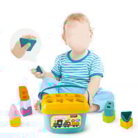 لعبة مكعبات بناء تعليمية للاطفال