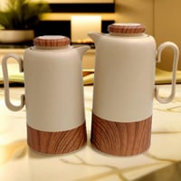 طقم ترامس رويال - شاي وقهوة 1 لتر / 700 مل بيج مع...