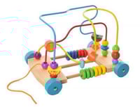 لعبة عداد خشبي ومتاهة الخرز للأطفال