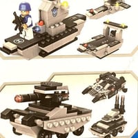 لعبة مكعبات ليغو سفينة حربية 751 قطعة