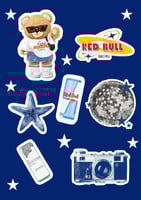 ملصقات ريدبول