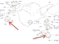 كرسي مكينة انفينتي FX35 2003/2007 VQ3500