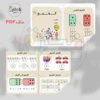 جميع مطويات رياضيات- اول ابتدائي الترم الاول