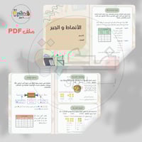 جميع مطويات رياضيات رابع ابتدائي الترم الاول