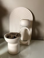 مبخرة مع اناء للبخور مع كوستر